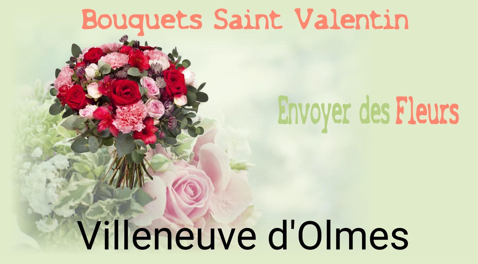 Roses de Saint-Valentin livrées à Villeneuve-d'Olmes